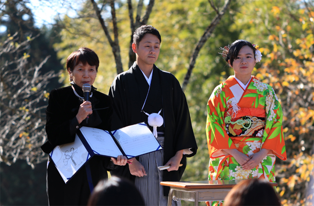 祝 スタッフいとの結婚式